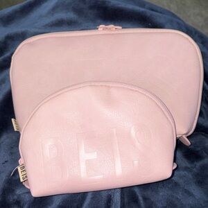 Beis Cosmetic Pouch Set in Atlas Pink